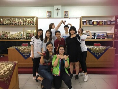 外文系6位学生印尼棉兰英语教学实习！