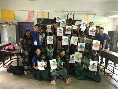 亚大国际志工团赴印度文化交流学习！---